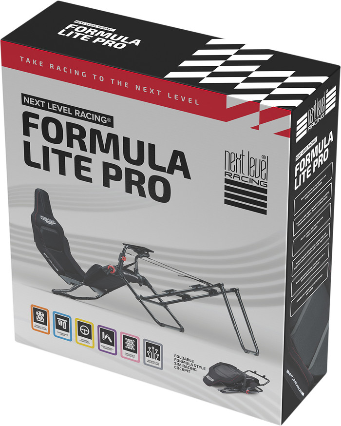 Next Level Racing Formula Lite Pro Cockpit packaging