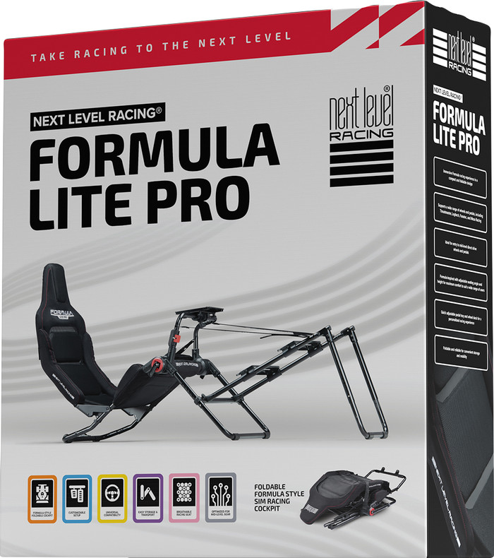 Next Level Racing Formula Lite Pro Cockpit packaging