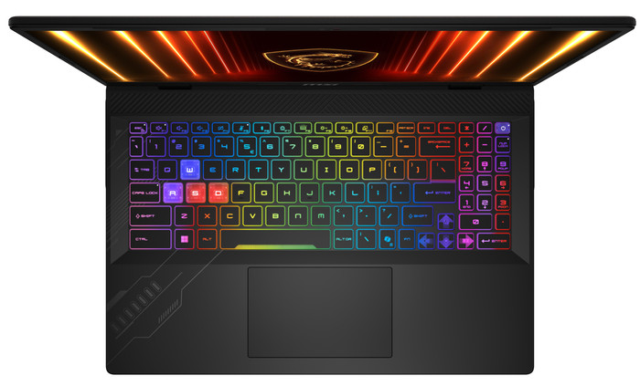 MSI Crosshair A16 HX D8WFKG-210BE bovenkant