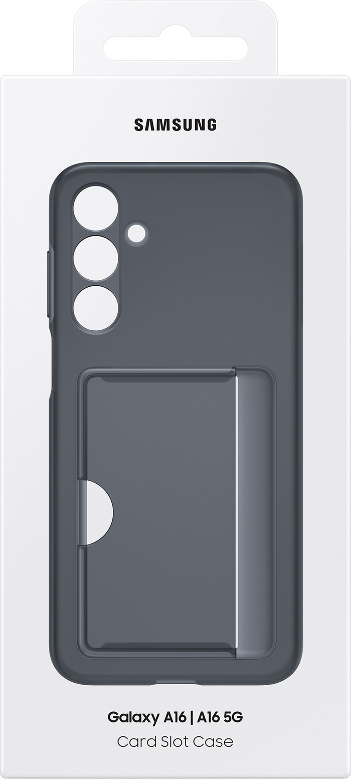 Samsung Galaxy A16 Card Slot Back Cover Zwart verpakking