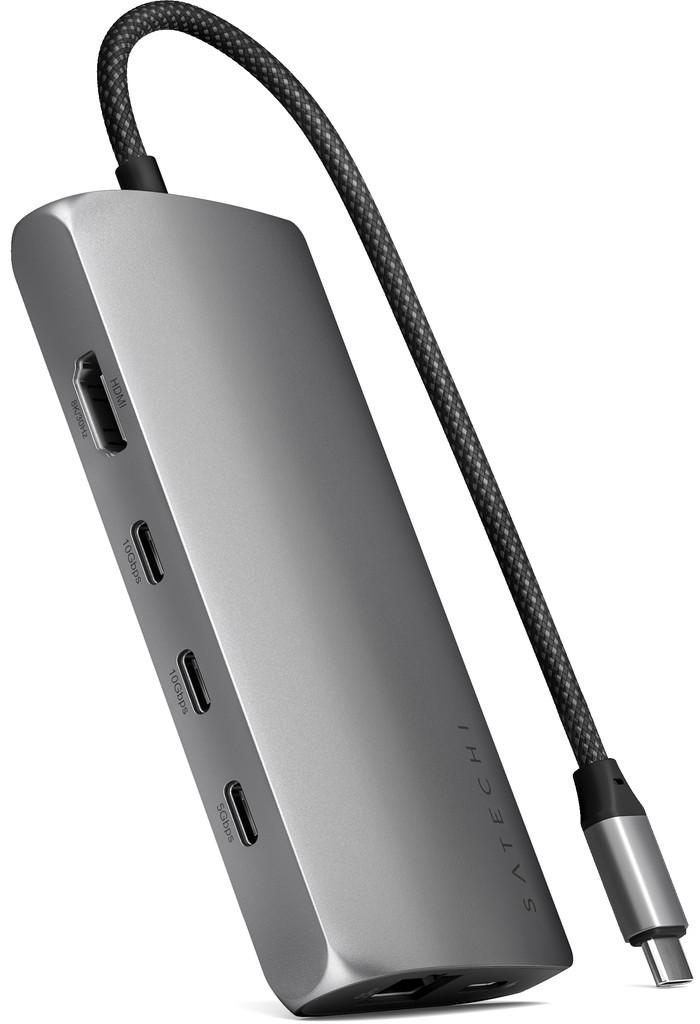 Satechi USB-C Multiport 8K Ethernet Adapter front