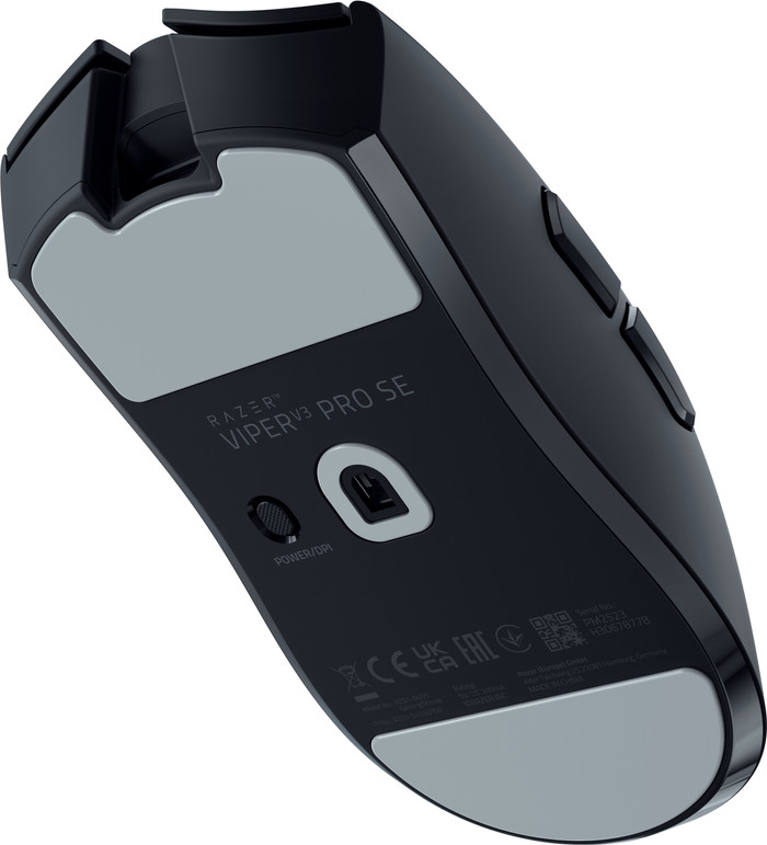 Razer Viper V3 Pro SE Draadloze Gaming Muis Zwart onderkant