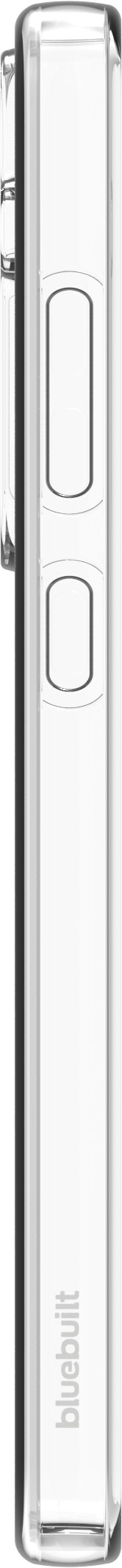 BlueBuilt Samsung Galaxy S24 FE Back Cover Transparant + Screenprotector Glas Duo Pack linkerkant