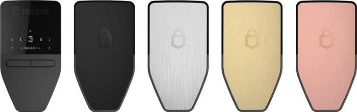 Trezor Safe 3 - Cosmic Black detail