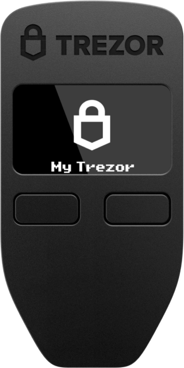 Trezor Model One - Black front