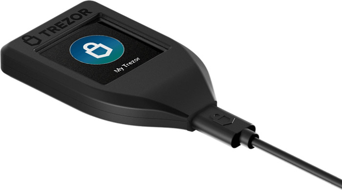 Trezor Model T detail