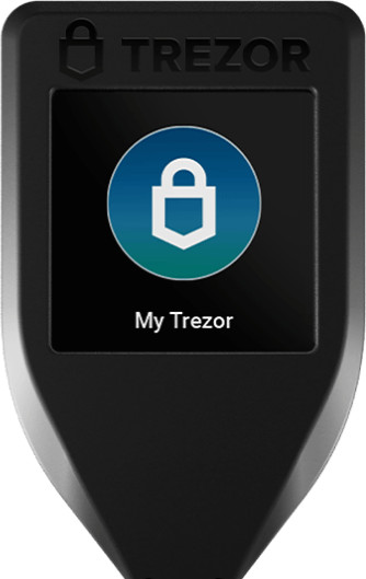 Trezor Model T front
