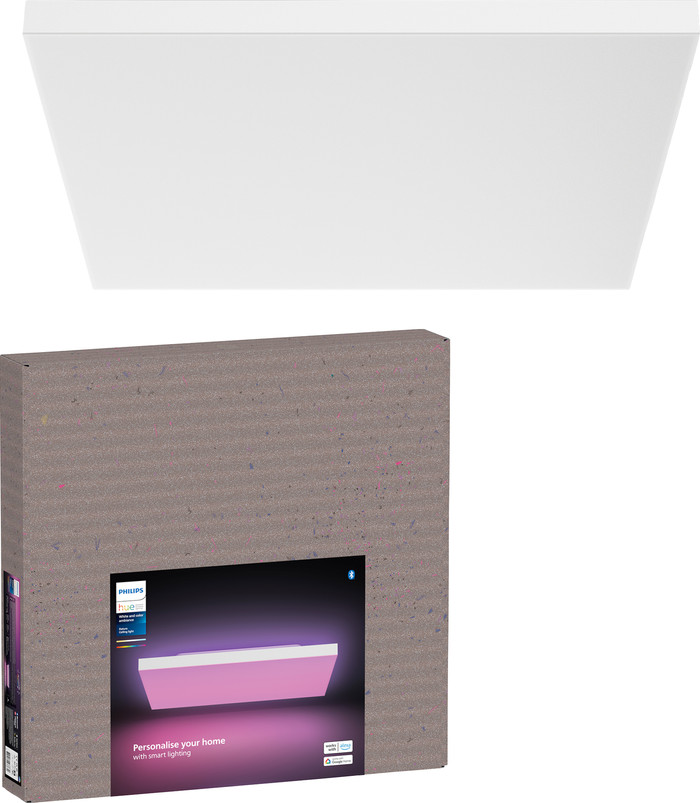 Philips Hue Datura Paneellamp - White and Color - Vierkant - Wit verpakking