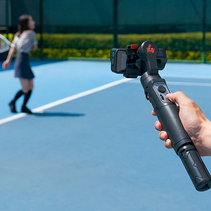 Hohem iSteady Pro 4 product in gebruik