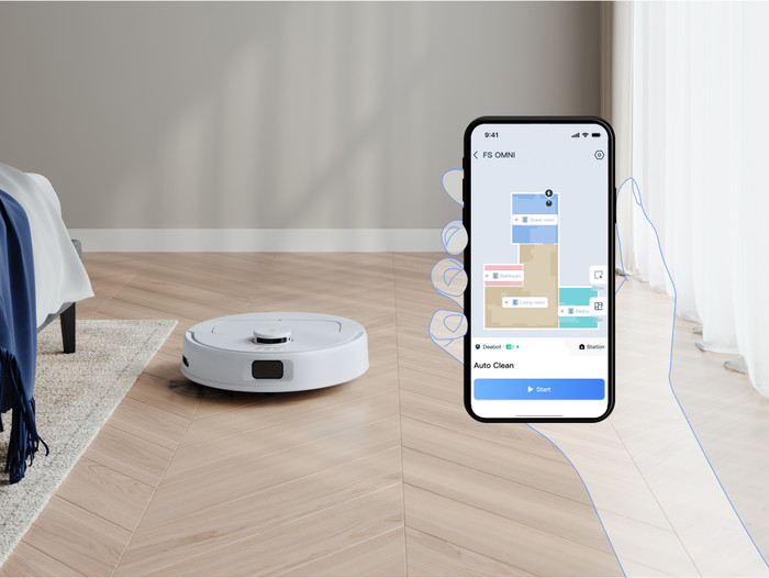 ECOVACS DEEBOT N30 Pro Omni product in use