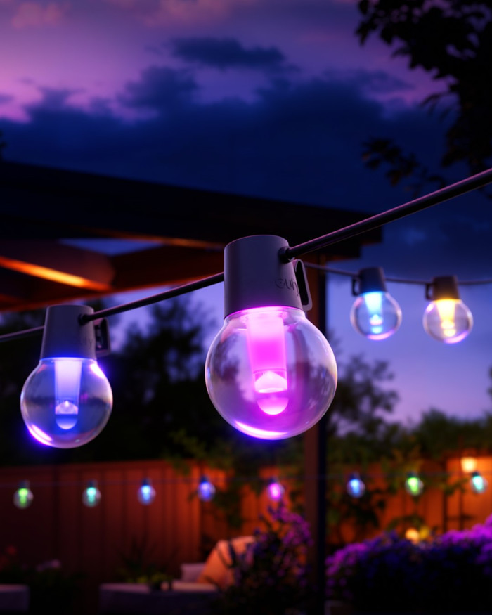 Eufy Outdoor String Lights E10 product in use