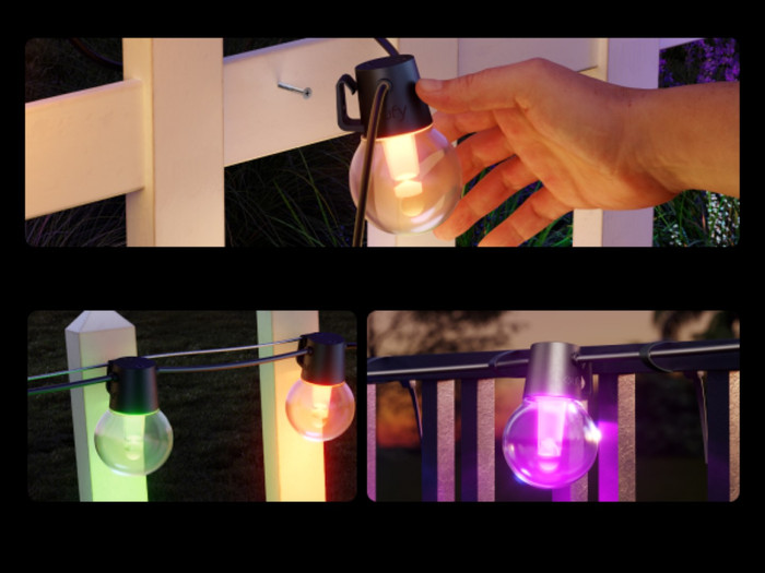 Eufy Outdoor String Lights E10 product in use