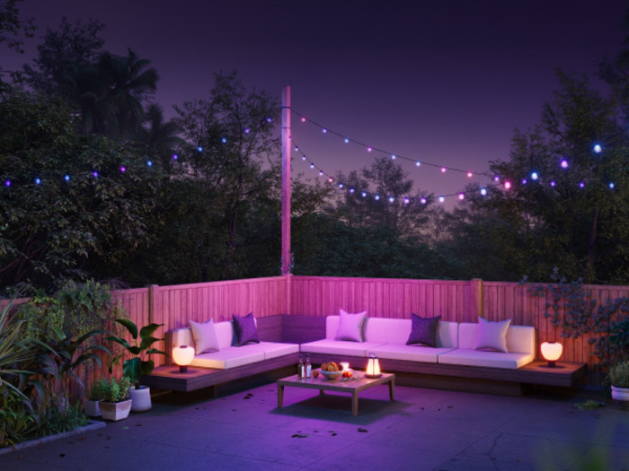 Eufy Outdoor String Lights E10 product in use