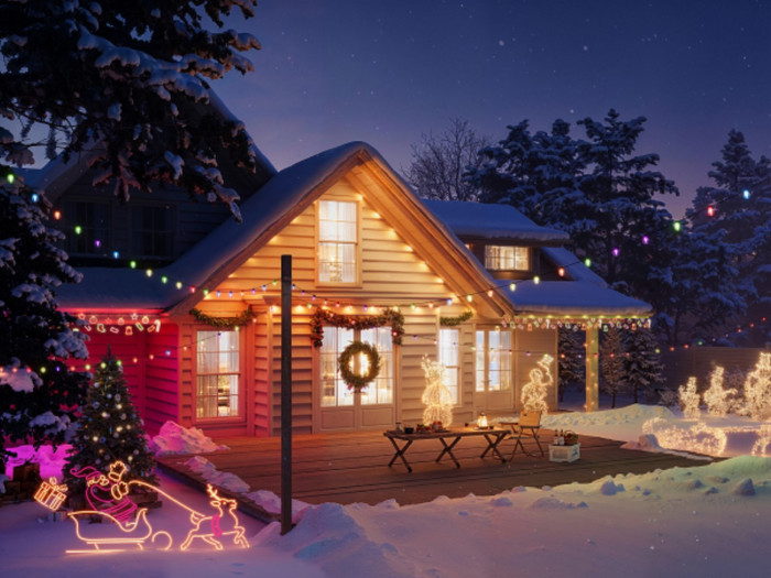 Eufy Outdoor String Lights E10 product in use