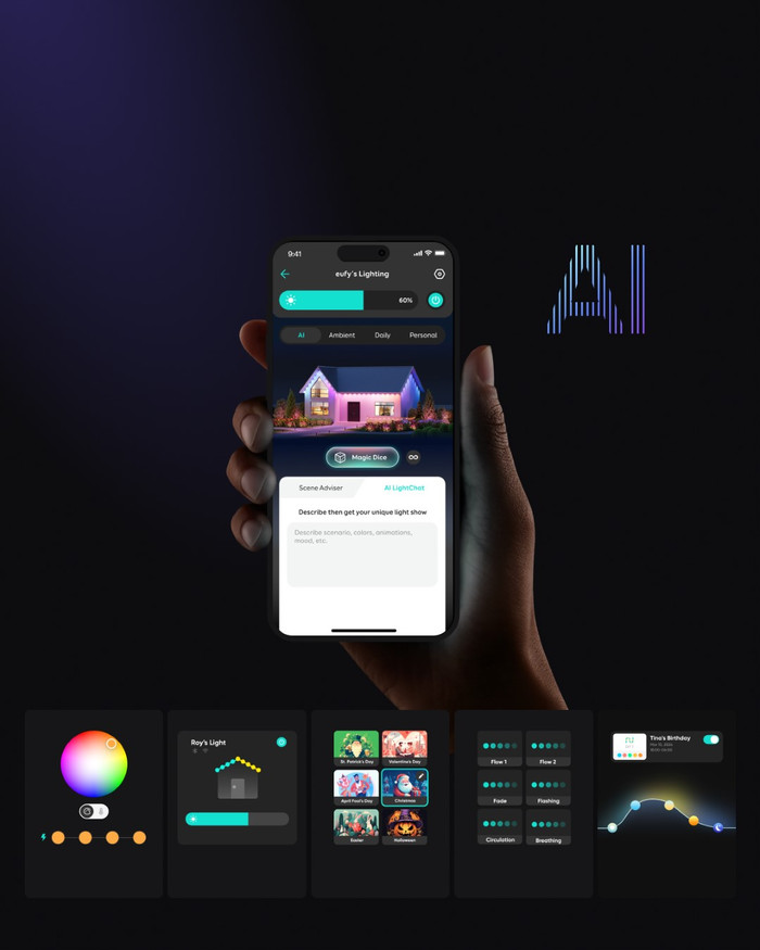 Eufy Outdoor Spot Light E10 Lot de 2 produit à l'usage