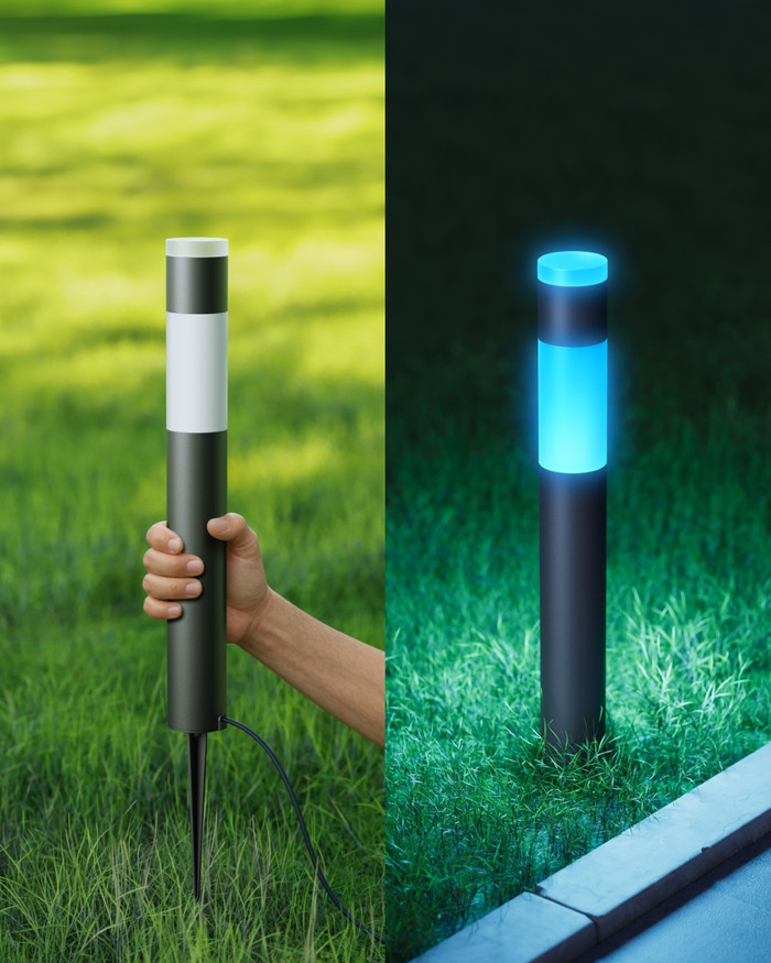 Eufy Outdoor Pathway Light E10 4-pack product in gebruik