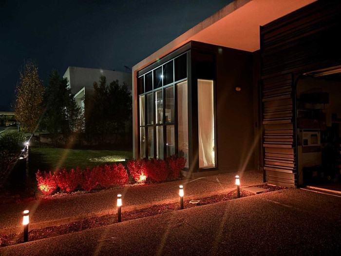 Eufy Outdoor Pathway Light E10 4-pack product in gebruik