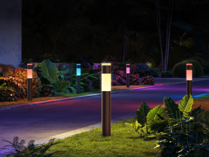 Eufy Outdoor Pathway Light E10 4-pack product in gebruik