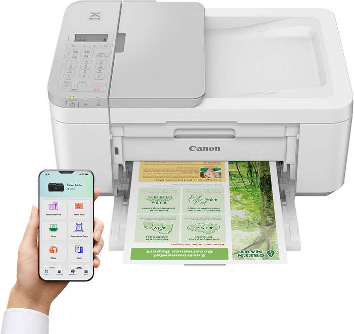 Canon PIXMA TR4756i produit à l'usage