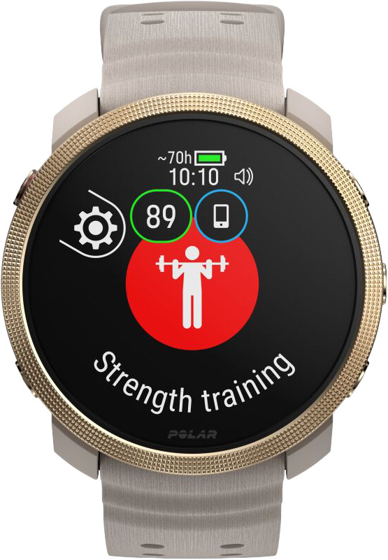 Polar Vantage M3 Or/Beige avant