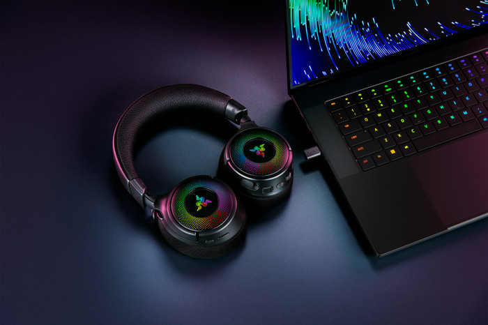 Razer Kraken V4 product in use