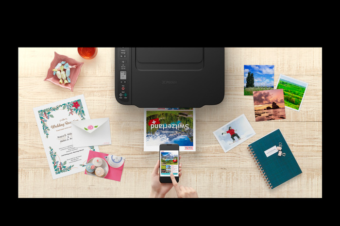 Canon PIXMA TS3750i produit à l'usage