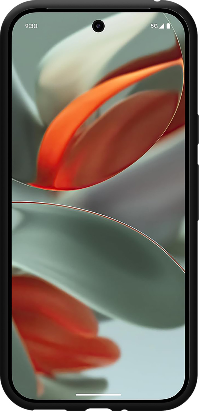 Just in Case Soft Design Google Pixel 9/9 Pro Back Cover Black front