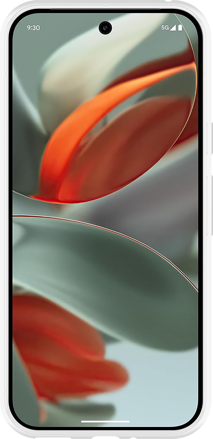 Just in Case Soft Design Google Pixel 9 / 9 Pro Back Cover Transparent avant