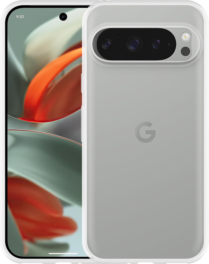 Just in Case Soft Design Google Pixel 9 / 9 Pro Back Cover Transparent produit composé