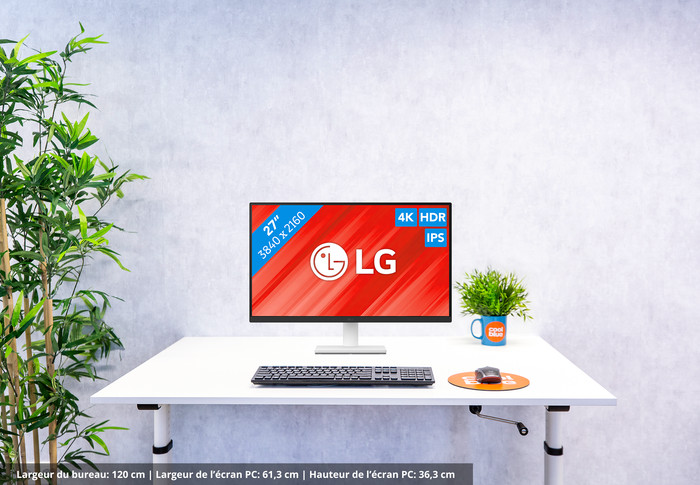 LG 27US500-W visuel Coolblue 1