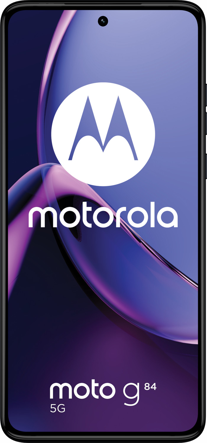 Motorola Moto G84 256GB Zwart 5G voorkant