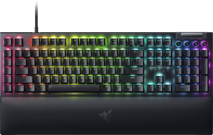 Razer BlackWidow V4 Mechanical Gaming Keyboard Green Switch QWERTY Main Image