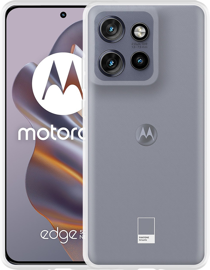 Just in Case Soft Design Motorola Edge 50  Neo Back Cover Transparent visuel fournisseur