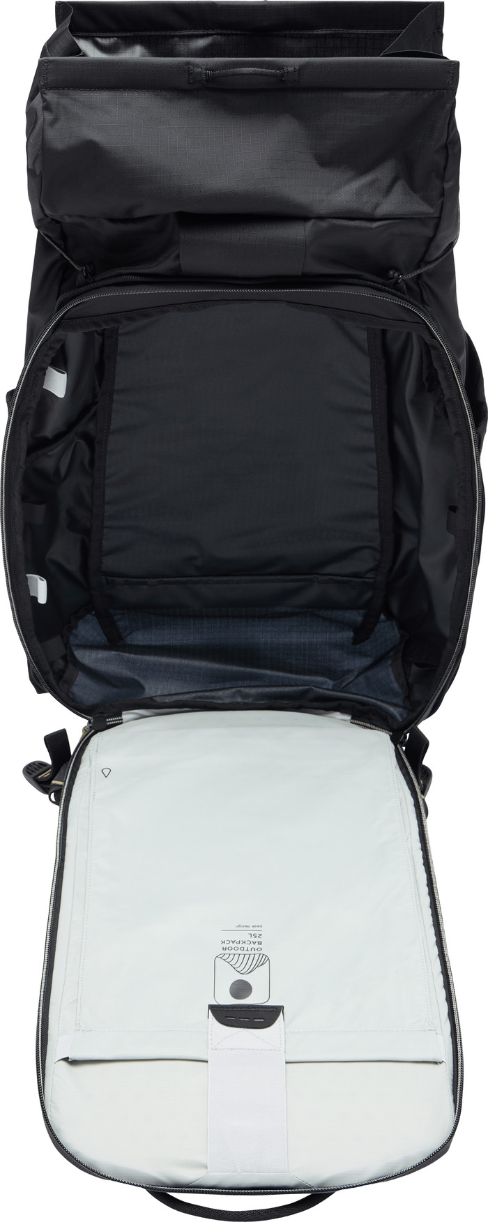 Peak Design Outdoor Backpack 25 L Noir dessus