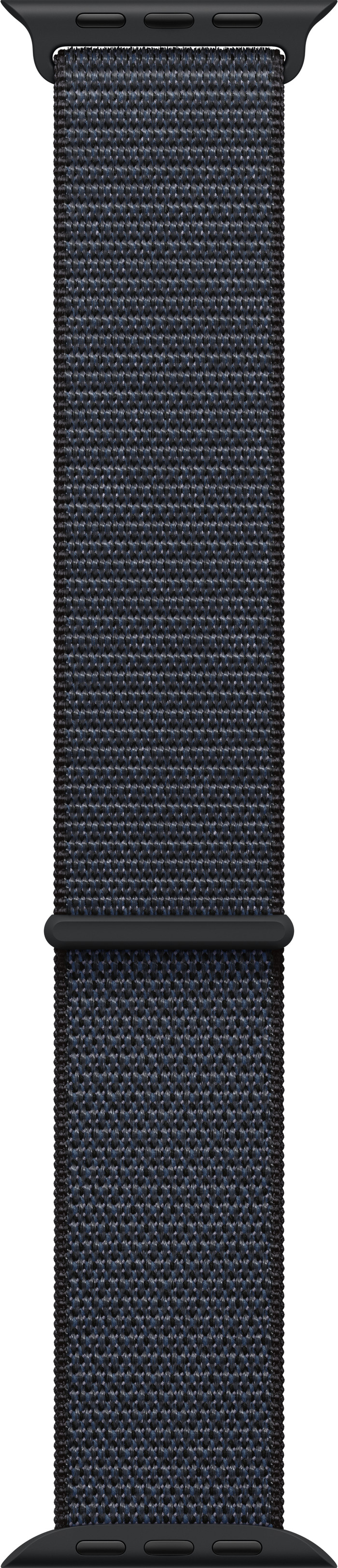 Apple Watch 44/45/46 mm Nylon Sport Loop Bracelet de Montre Encre détail