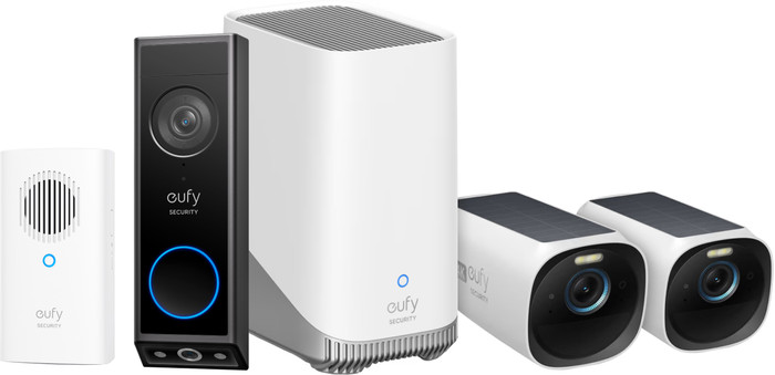 EufyCam 3 Duo Pack + Video Doorbell E340 + Chime Main Image
