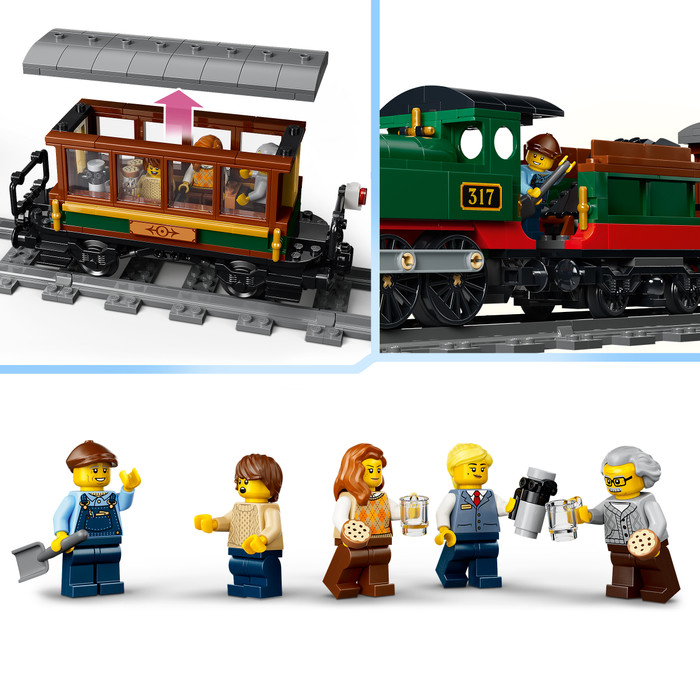 LEGO City - Le Train à Vapeur Rétro 60511 détail