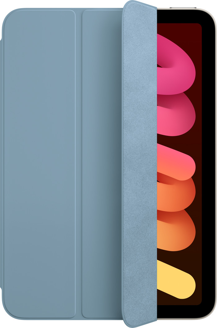 Apple Smart Folio iPad Mini 7 (2024) Blauw voorkant