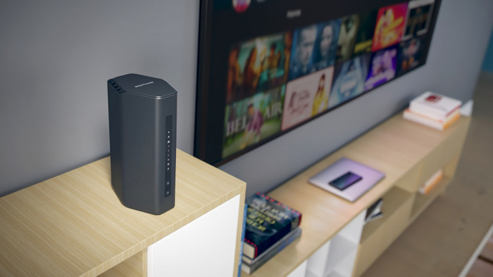 Netgear Nighthawk RS200 product in gebruik