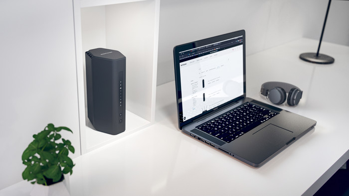 Netgear Nighthawk RS200 product in gebruik