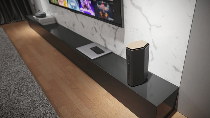 NETGEAR Nighthawk RS600 product in use