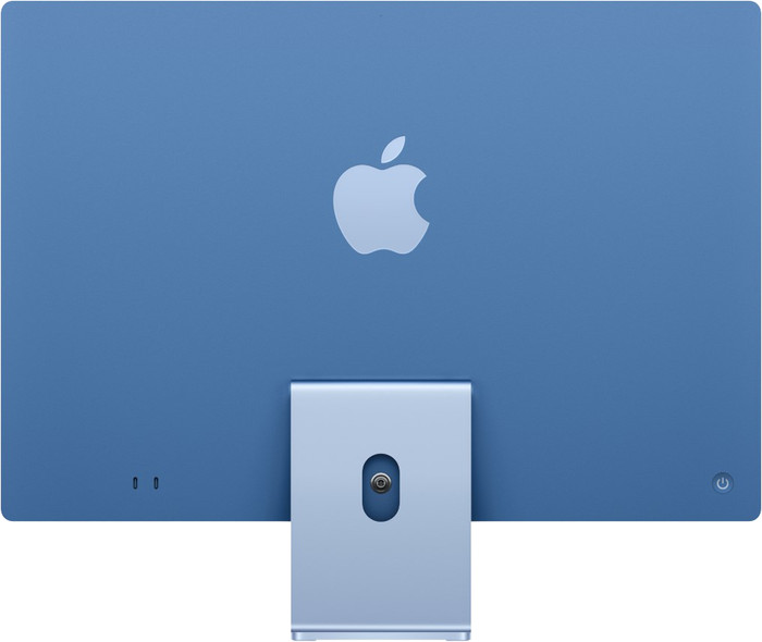 Apple iMac 24 Pouces M4 (CPU 8 Cœurs/GPU 8Cœurs) 16 Go/256 Go Bleu AZERTY arrière