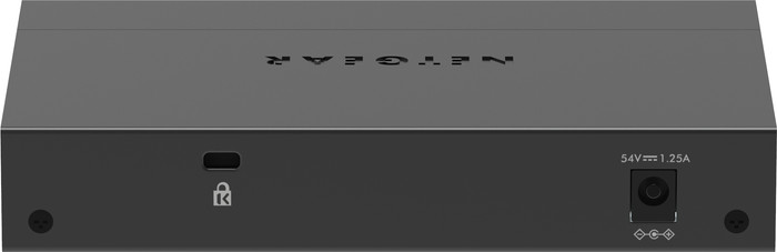 Netgear GS305Pv3 achterkant