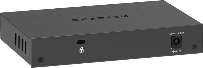 Netgear GS305Pv3 achterkant