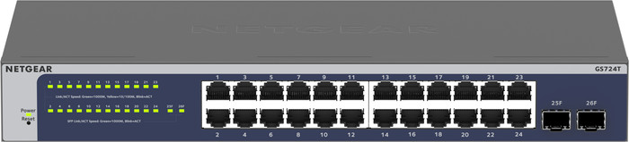 NETGEAR GS724Tv6 front