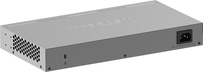 NETGEAR GS724Tv6 left side