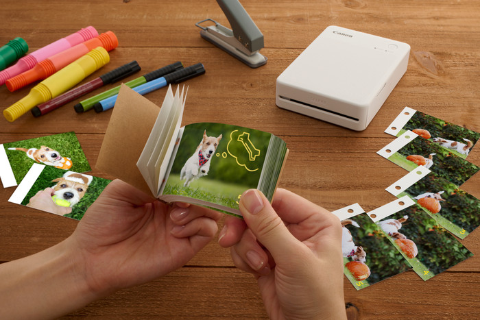 Canon SELPHY QX20 Blanc produit à l'usage