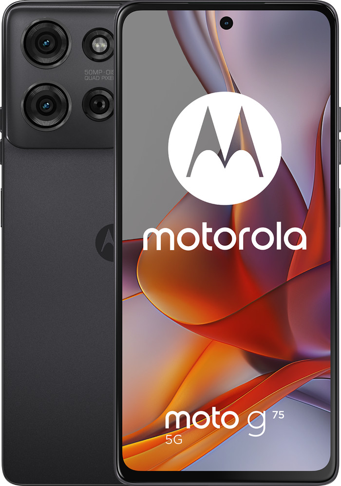 Motorola Moto G75 256 Go Noir 5G Main Image