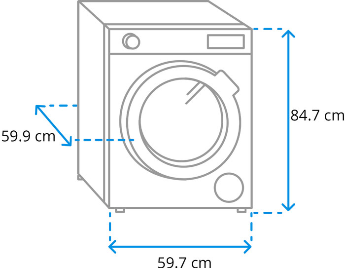 AEG LWR7586CUB DualSense UniversalDose - 8/5 kg visuel Coolblue 1