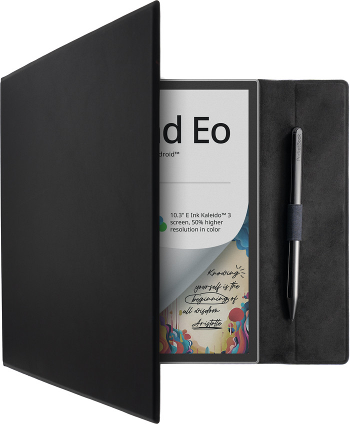 PocketBook Cover Flip InkPad Eo Black product in use